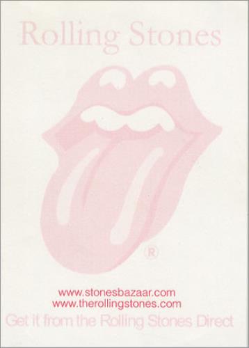 The Rolling Stones Post-It Note Pad memorabilia UK ROLMMPO368668