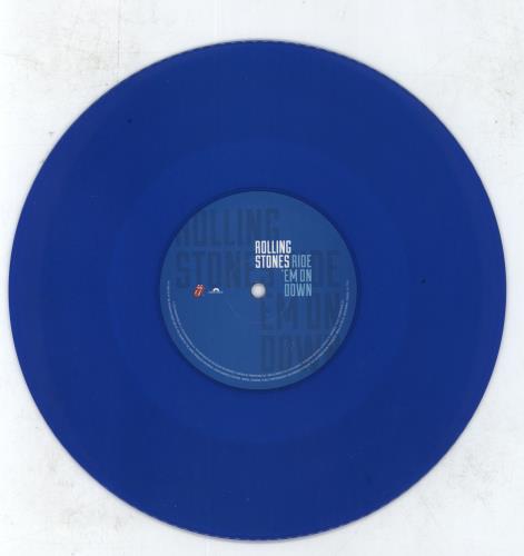 The Rolling Stones Ride 'Em On Down - RSD BF16 - Blue Vinyl 10" vinyl single (10 inch record) UK ROL10RI740814