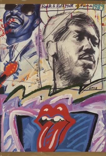 The Rolling Stones Rock & Roll Hall Of Fame 1989 tour programme US ROLTRRO354722