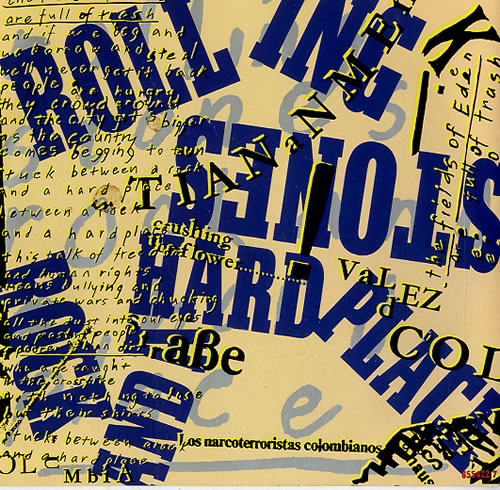 The Rolling Stones Rock And A Hard Place 7" vinyl single (7 inch record / 45) UK ROL07RO46303