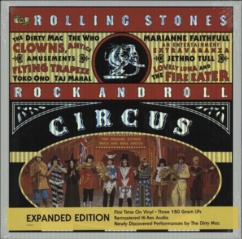 The Rolling Stones Rock And Roll Circus - Sealed Vinyl Box Set UK ROLVXRO724836
