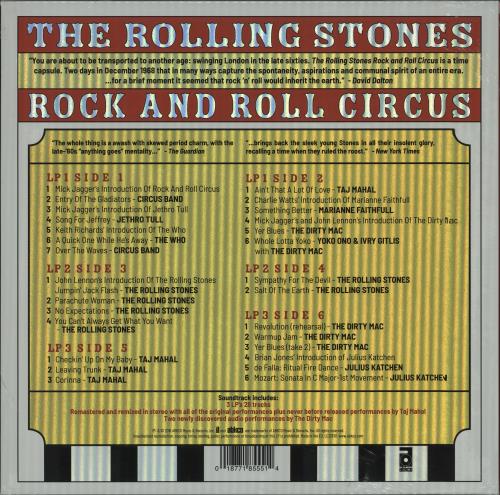 The Rolling Stones Rock And Roll Circus - Sealed Vinyl Box Set UK ROLVXRO724836