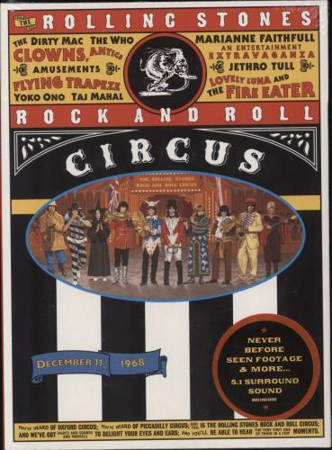 The Rolling Stones Rock And Roll Circus - Sealed DVD UK ROLDDRO876089