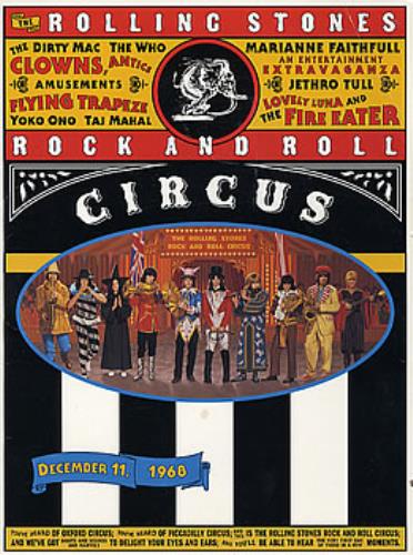 The Rolling Stones Rock And Roll Circus media press pack UK ROLPPRO300785
