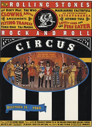 The Rolling Stones Rock And Roll Circus media press pack US ROLPPRO311112