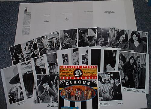 The Rolling Stones Rock And Roll Circus media press pack US ROLPPRO321464
