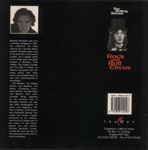 The Rolling Stones Rock And Roll Circus book UK ROLBKRO386622