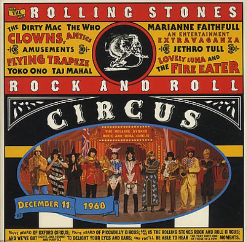 The Rolling Stones Rock And Roll Circus CD album (CDLP) US ROLCDRO78576