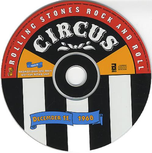 The Rolling Stones Rock And Roll Circus CD album (CDLP) US ROLCDRO78576
