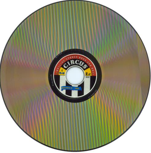 The Rolling Stones Rock And Roll Circus laserdisc / lazerdisc US ROLLZRO876670