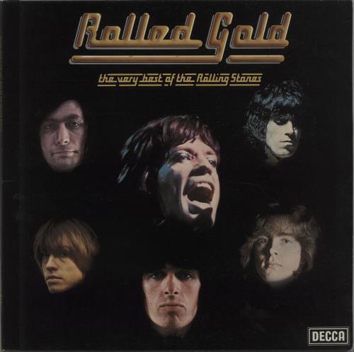 The Rolling Stones Rolled Gold - 1st 2-LP vinyl record set (Double LP Album) UK ROL2LRO103281