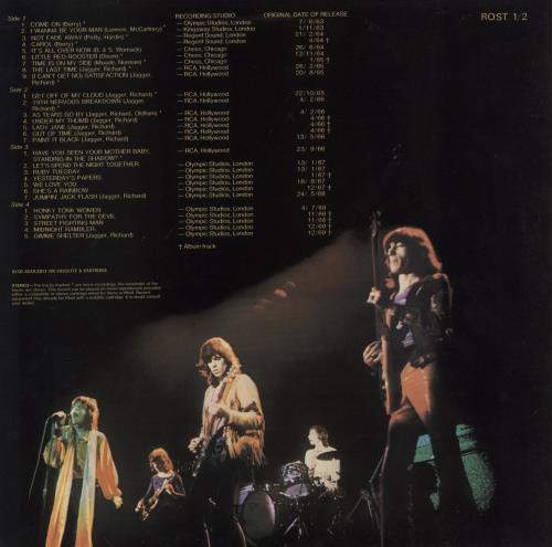The Rolling Stones Rolled Gold - Silver Label 2-LP vinyl record set (Double LP Album) UK ROL2LRO60371