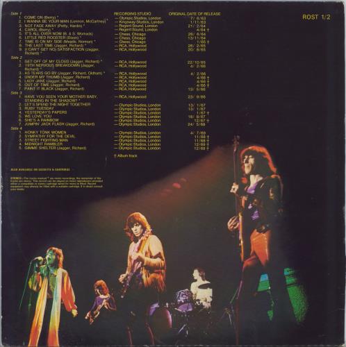 The Rolling Stones Rolled Gold - Test Pressing 2-LP vinyl record set (Double LP Album) UK ROL2LRO797476