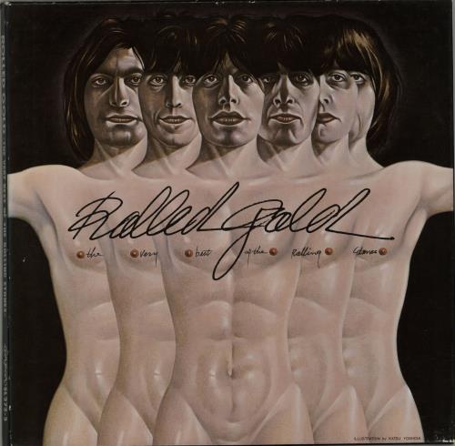 The Rolling Stones Rolled Gold Vinyl Box Set Japanese ROLVXRO124602