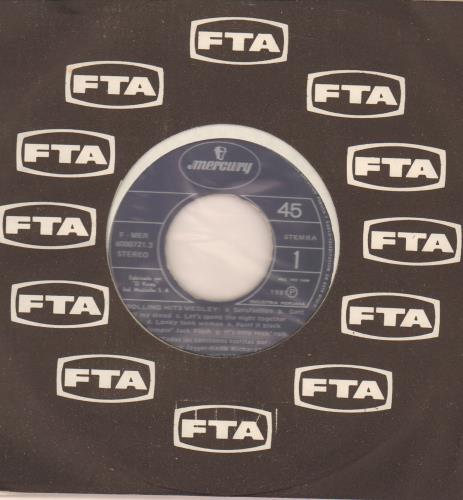 The Rolling Stones Rolling Hits Medley EP 7" vinyl single (7 inch record / 45) Peruvian ROL07RO645797