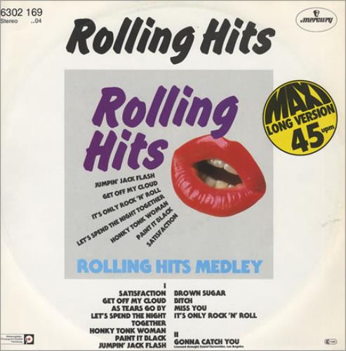 The Rolling Stones Rolling Hits Medley 12" vinyl single (12 inch record / Maxi-single) German ROL12RO357354