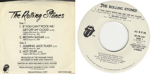 The Rolling Stones Rolling Stones Live E.P. 7" vinyl single (7 inch record / 45) US ROL07RO67703