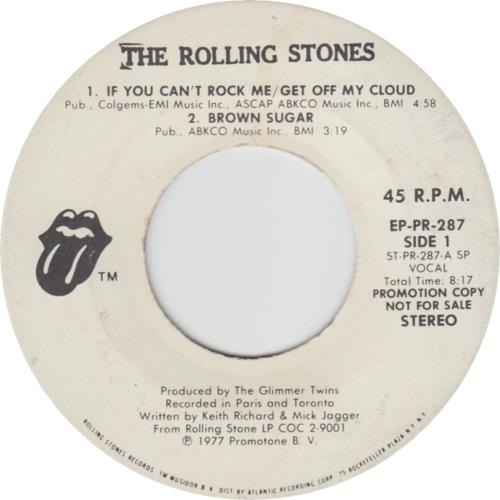 The Rolling Stones Rolling Stones Live EP - VG 7" vinyl single (7 inch record / 45) US ROL07RO69587