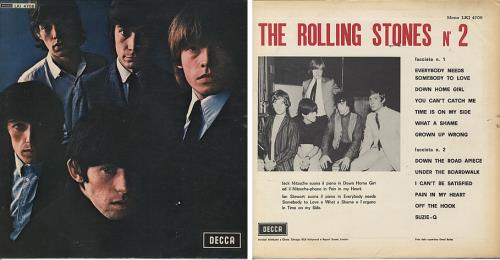 The Rolling Stones Rolling Stones No.2 vinyl LP album (LP record) Italian ROLLPRO345494