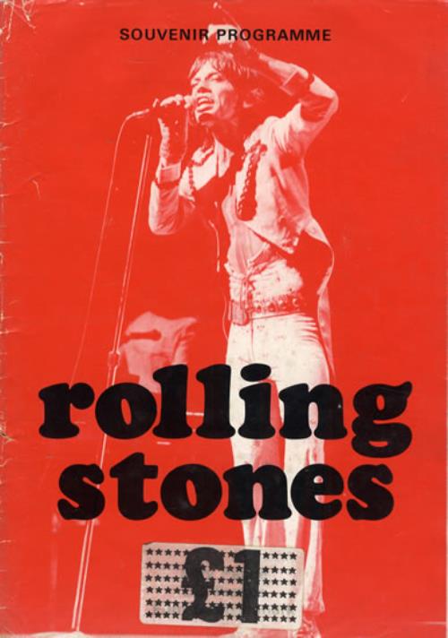 The Rolling Stones Rolling Stones Souvenir Programme tour programme UK ROLTRRO553628