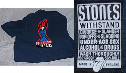 The Rolling Stones Rolling Stones Tour 94/95 clothing UK ROLMCRO224709