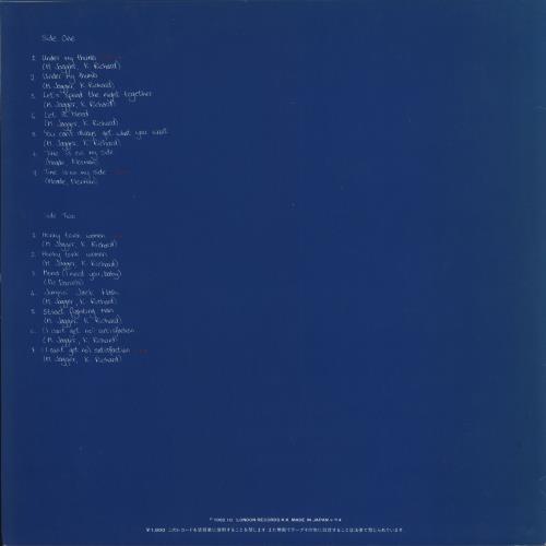 The Rolling Stones Rolling Tickets - Live Back vinyl LP album (LP record) Japanese ROLLPRO727433