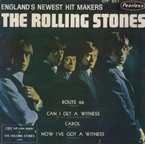 The Rolling Stones Route 66 EP 7" vinyl single (7 inch record / 45) Mexican ROL07RO103913