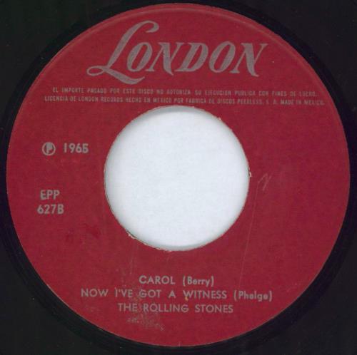 The Rolling Stones Route 66 EP 7" vinyl single (7 inch record / 45) Mexican ROL07RO103913