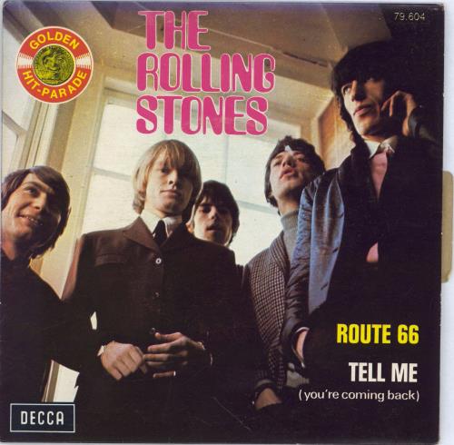 The Rolling Stones Route 66 7" vinyl single (7 inch record / 45) French ROL07RO376340