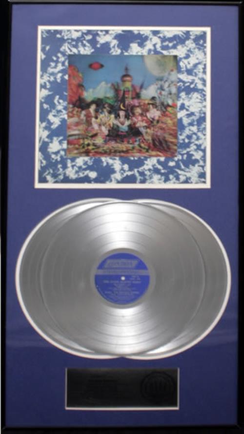 The Rolling Stones Satanic Majesties Request award disc US ROLAWSA546796