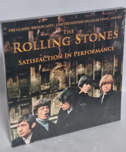 The Rolling Stones Satisfaction in Performance (The Legendary Broadcasts) Vinyl Box Set UK ROLVXSA787220