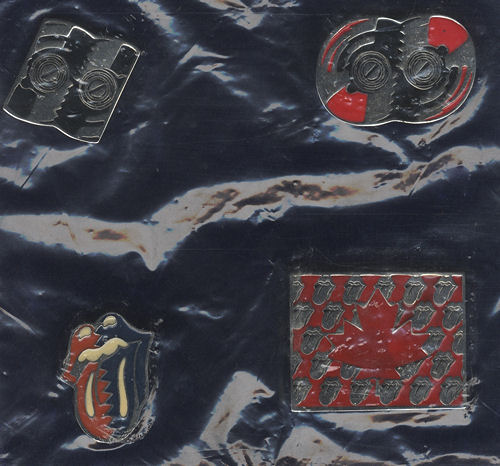 The Rolling Stones Set of 4 Metal Badges badge US ROLBGSE432121