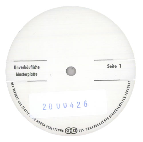 The Rolling Stones She Was Hot - White Label Test Pressing 12" vinyl single (12 inch record / Maxi-single) German ROL12SH324135