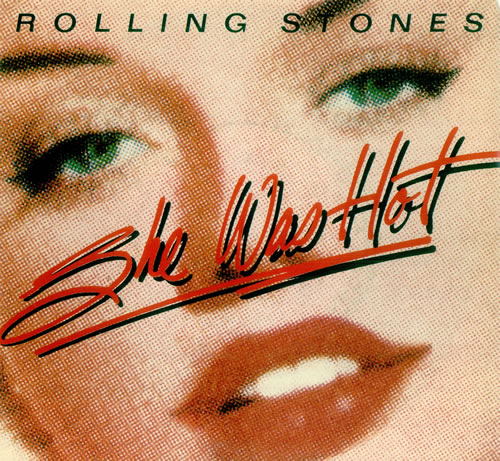 The Rolling Stones She Was Hot 7" vinyl single (7 inch record / 45) Canadian ROL07SH69593