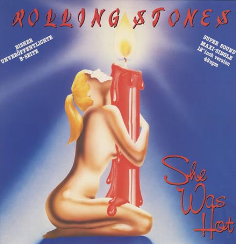 The Rolling Stones She Was Hot 12" vinyl single (12 inch record / Maxi-single) German ROL12SH78505