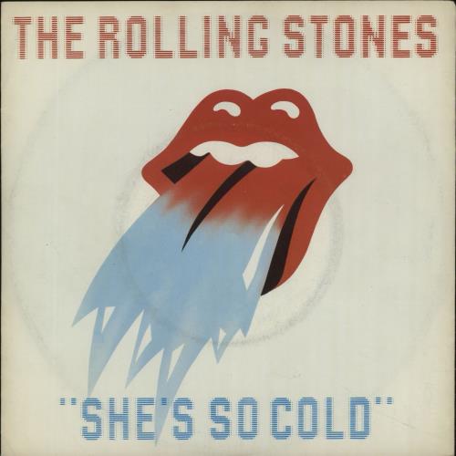 The Rolling Stones She's So Cold 7" vinyl single (7 inch record / 45) Dutch ROL07SH106552