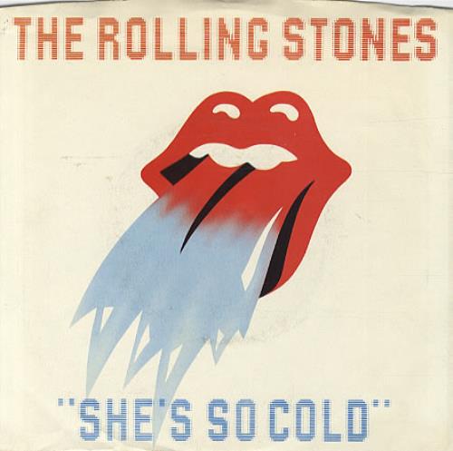 The Rolling Stones She's So Cold 7" vinyl single (7 inch record / 45) US ROL07SH69364