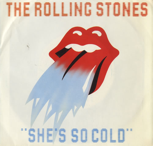 The Rolling Stones She's So Cold 7" vinyl single (7 inch record / 45) US ROL07SH69598