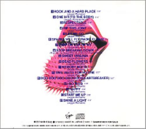 The Rolling Stones Shine A Light - Stones On CD CD album (CDLP) Japanese ROLCDSH277069