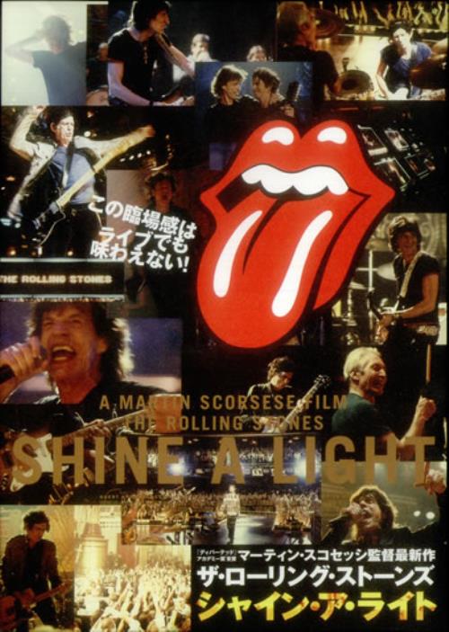 The Rolling Stones Shine A Light handbill Japanese ROLHBSH545453