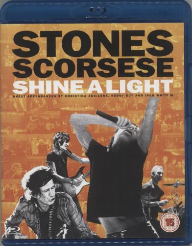 The Rolling Stones Shine A Light Blu Ray DVD UK ROLBRSH881243