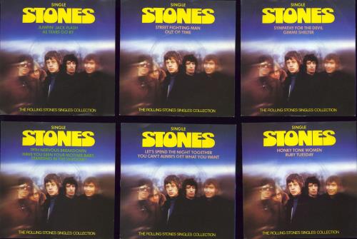 The Rolling Stones Single Stones - The Singles Collection - EX 7" vinyl single (7 inch record / 45) UK ROL07SI519216