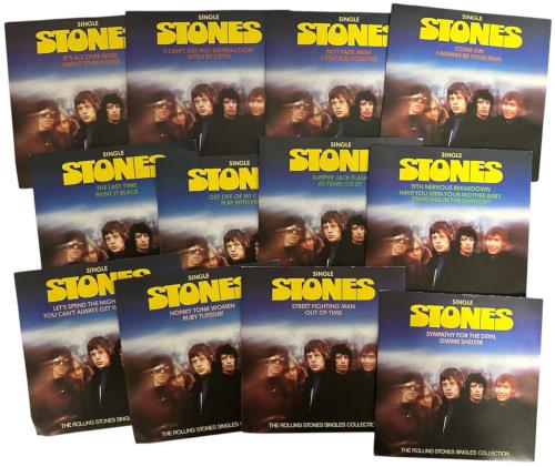 The Rolling Stones Single Stones - The Stones Singles Collection 1-12 7" single box set UK ROL7XSI795675