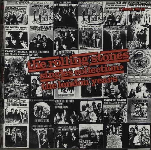 The Rolling Stones Singles Collection - The London Years - EX CD Album Box Set German ROLDXSI674154