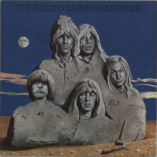 The Rolling Stones Solid Rock - 1st vinyl LP album (LP record) UK ROLLPSO764293