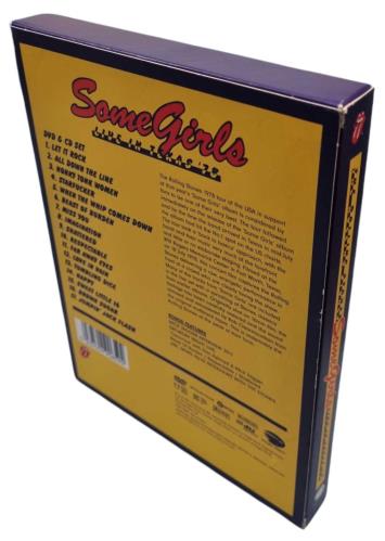 The Rolling Stones Some Girls (Live In Texas '78) 2-disc CD/DVD set UK ROL2DSO785511