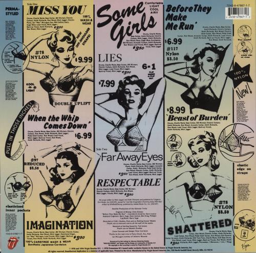 The Rolling Stones Some Girls - 180gm vinyl LP album (LP record) US ROLLPSO307807