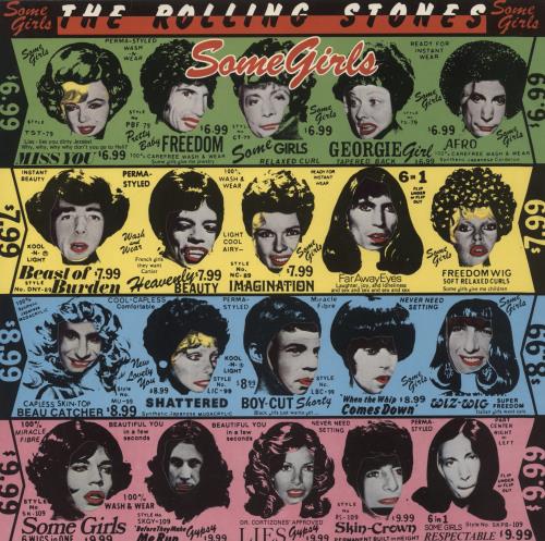 The Rolling Stones Some Girls - 1st - G/Y/B/P vinyl LP album (LP record) UK ROLLPSO659243
