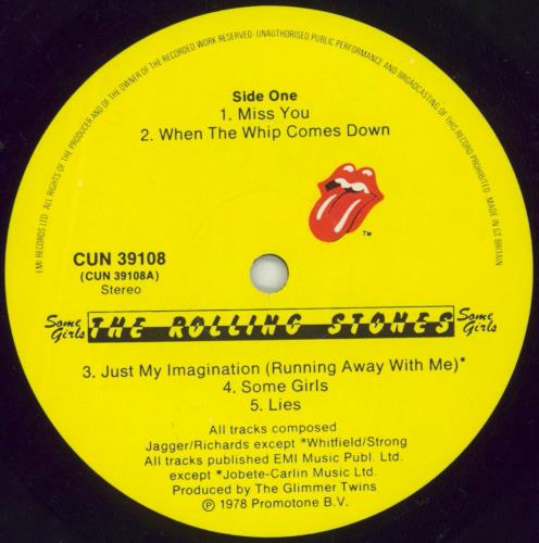 The Rolling Stones Some Girls - 1st - P/G/Y/B vinyl LP album (LP record) UK ROLLPSO77831