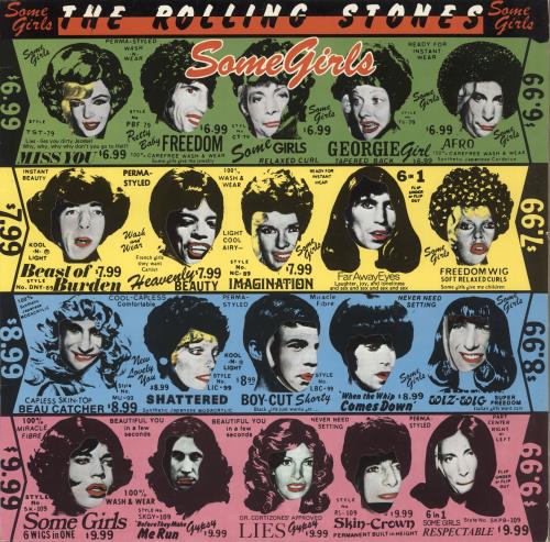 The Rolling Stones Some Girls - 1st vinyl LP album (LP record) Dutch ROLLPSO730804